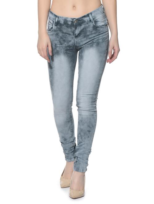 grey denim jeans - 12617724 - Very Small Image - 1