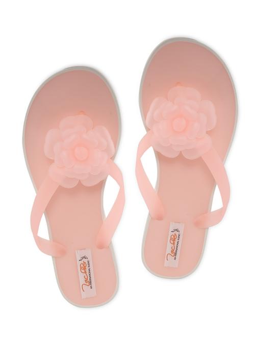 pink flower embellished flip flops - 1264085 - Very Small Image - 1