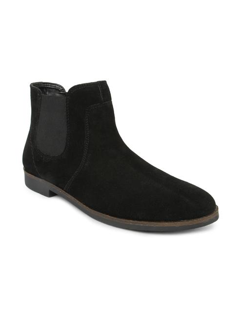 black leatherette boots - 1266817 - Very Small Image - 1