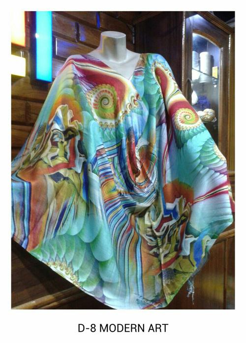 digital print stole for winter - 1267394 - Very Small Image - 1