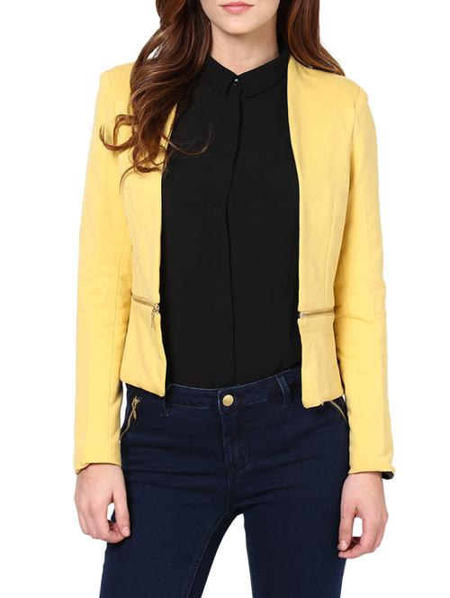 yellow cotton jacket - 12691231 - Very Small Image - 1