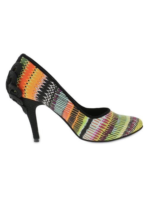 multicolored faux leather heels - 1271044 - Very Small Image - 1