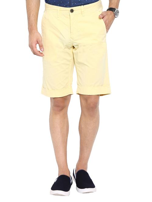 yellow cotton shorts - 12719657 - Very Small Image - 1