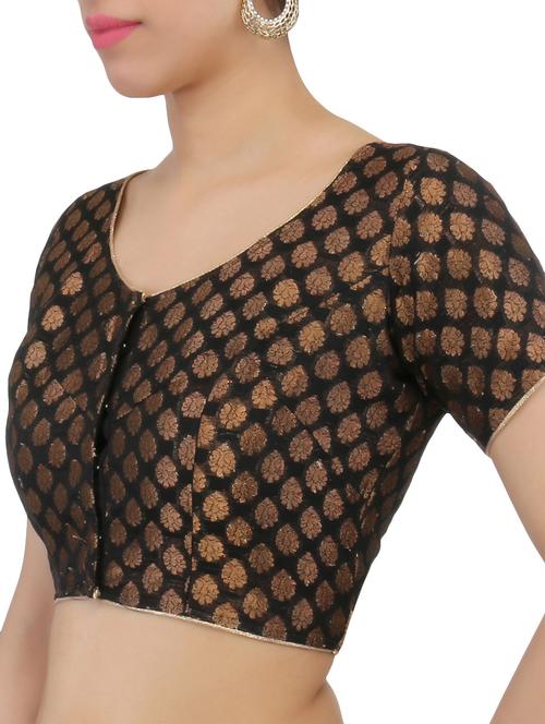 gold and black brocade blouse - 1274581 - Very Small Image - 1
