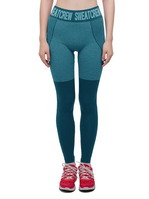 blue printed cotton track pant - 12758856 - Very Small Image - 1