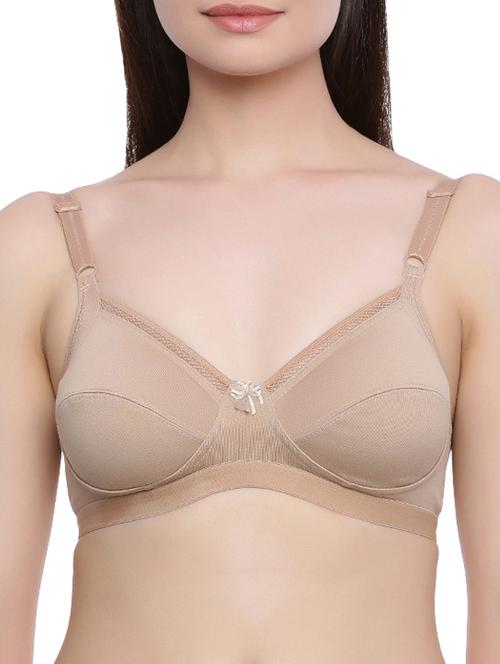 beige cotton bra - 12759265 - Very Small Image - 1