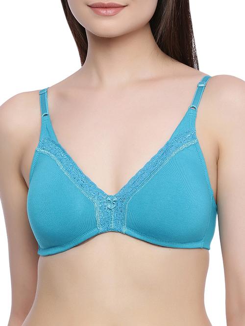 blue cotton tshirt bra - 12759276 - Very Small Image - 1