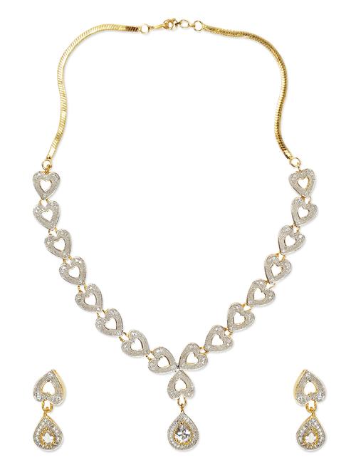 gold brass long necklace - 12759373 - Very Small Image - 1