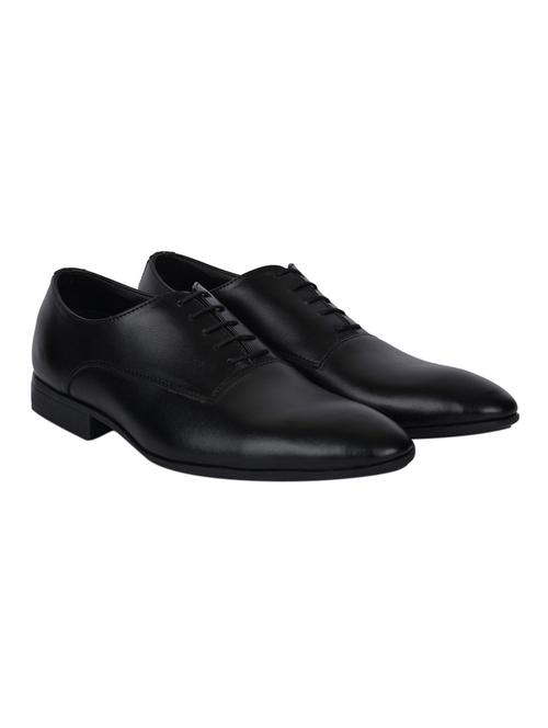 black leather derbies - 12761956 - Very Small Image - 1