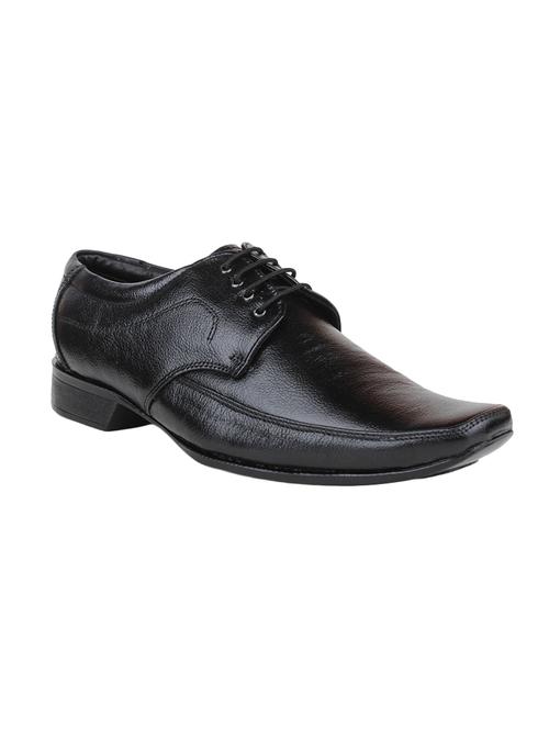 black leather lace up derby - 12763424 - Very Small Image - 1