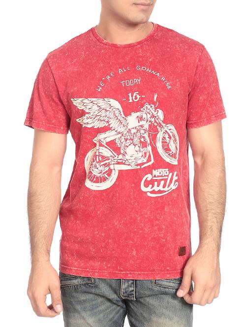 red cotton tshirt - 12763793 - Very Small Image - 1
