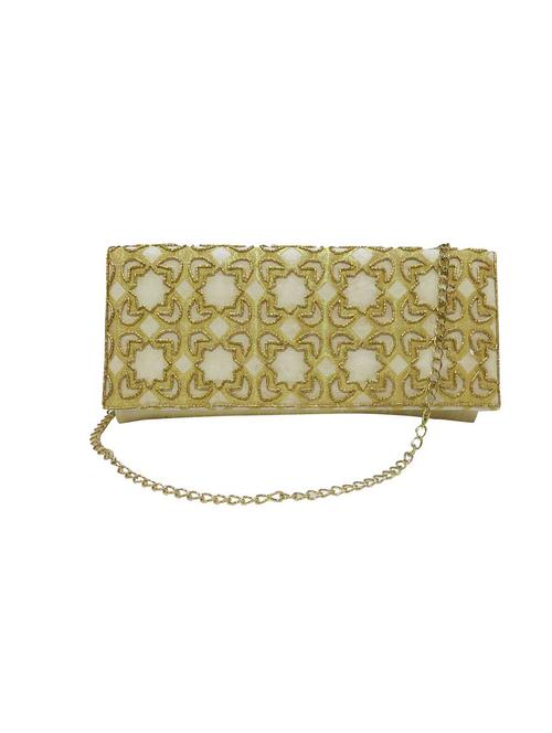 white silk clutch - 12774361 - Very Small Image - 1