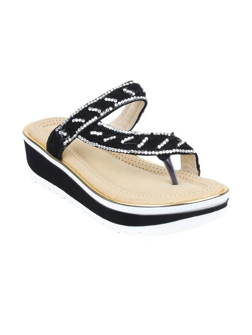 black one toe sandal - 12776063 - Very Small Image - 1
