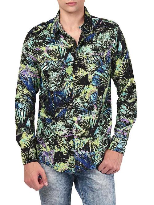 multi colored cotton casual shirt - 12776125 - Very Small Image - 1