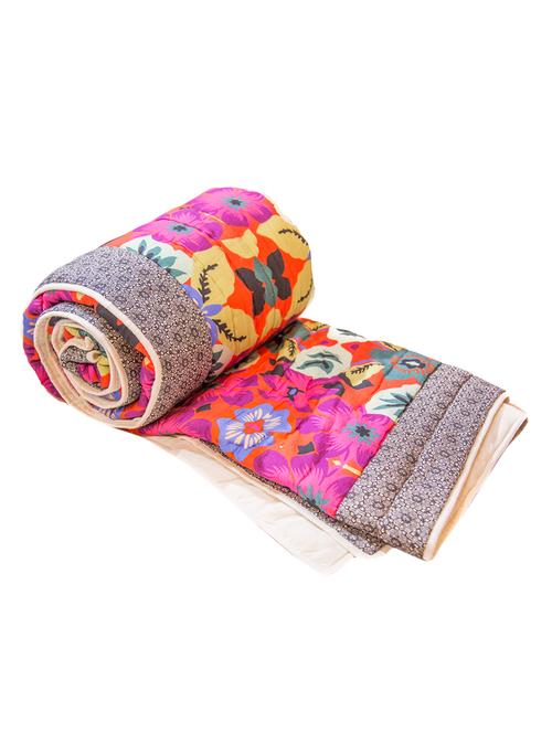 digital print cotton rajasthani quilt - 12777474 - Very Small Image - 1