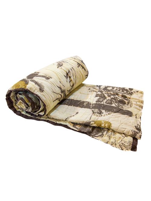 digital print cotton rajasthani quilt - 12777480 - Very Small Image - 1