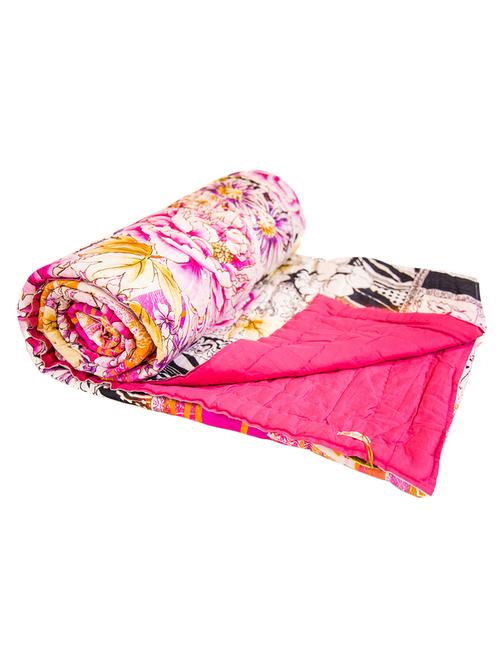 digital print cotton rajasthani quilt - 12777520 - Very Small Image - 1