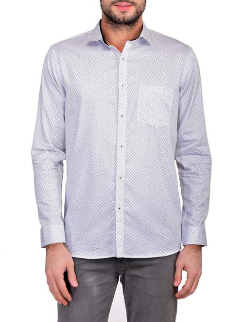 white cotton casual shirt - 12778523 - Very Small Image - 1