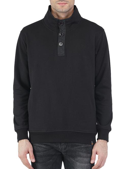 black fleece pullover - 12779084 - Very Small Image - 1