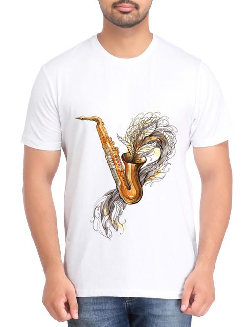 white polyester tshirt - 12780993 - Very Small Image - 1