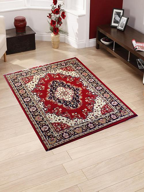 presto bazaar red color traditional carpet - 12782076 - Very Small Image - 1
