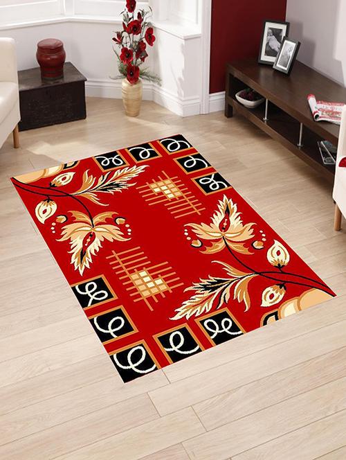 presto bazaar red color geometrical carpet - 12782107 - Very Small Image - 1