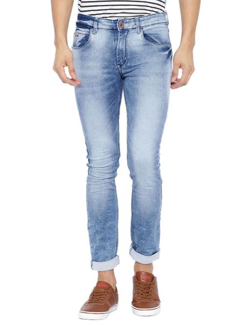 blue denim washed jeans - 12782670 - Very Small Image - 1
