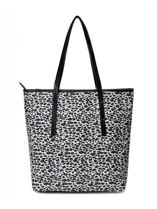 white synthetic leather handbag - 12786237 - Very Small Image - 1