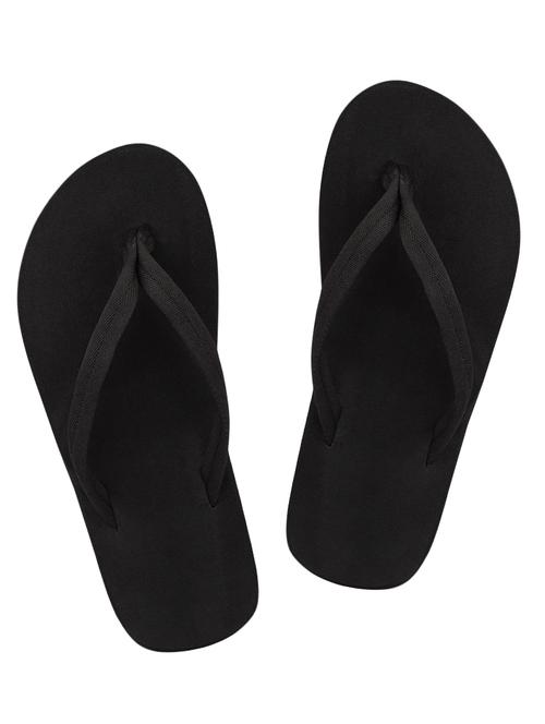 black rubber flip flops - 12787719 - Very Small Image - 1