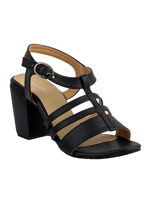 black ankle strap sandal - 12789619 - Very Small Image - 1