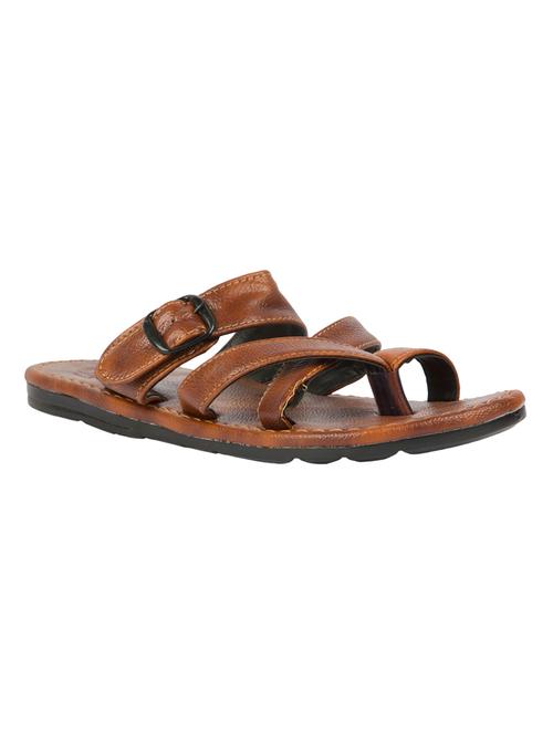tan leatherette slipper - 12790136 - Very Small Image - 1