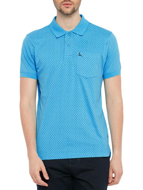 blue cotton tshirt - 12790244 - Very Small Image - 1
