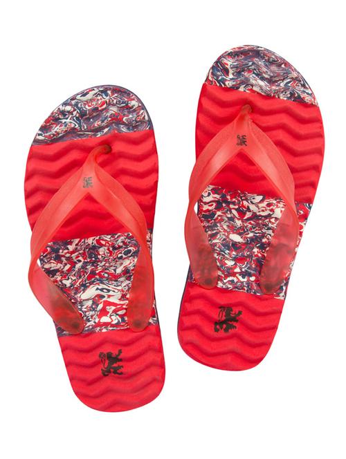 red rubber flip flops - 12790705 - Very Small Image - 1