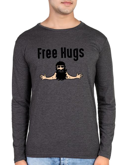 grey cotton tshirt - 12791551 - Very Small Image - 1