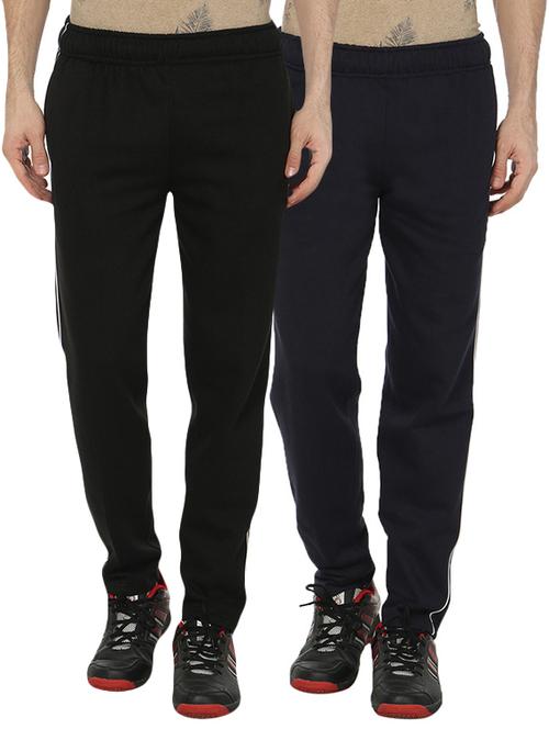 black fleece full length track pant - 12791650 - Very Small Image - 1