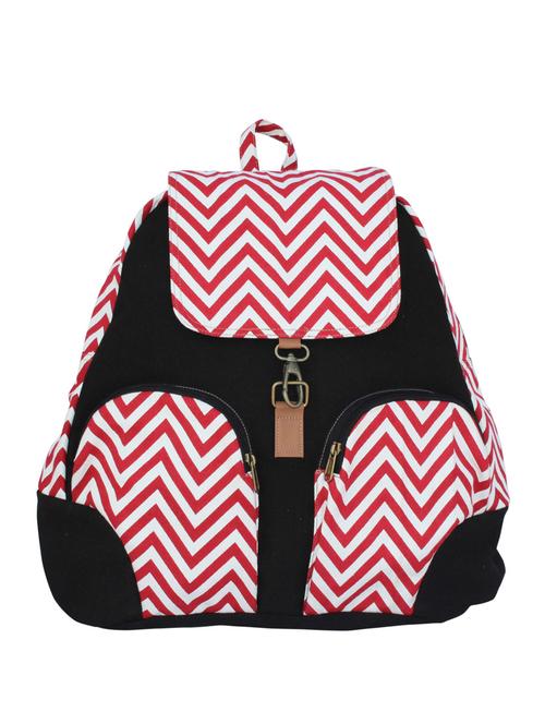 red canvas backpack - 12792389 - Very Small Image - 1
