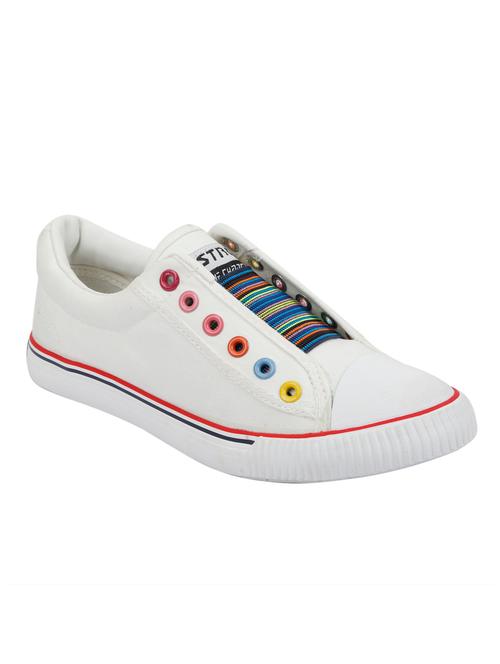 white slip on sneaker - 12792405 - Very Small Image - 1