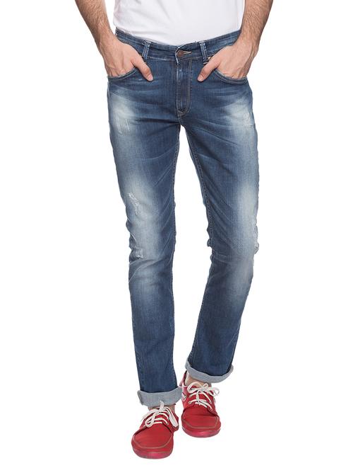 blue cotton jeans - 12792501 - Very Small Image - 1
