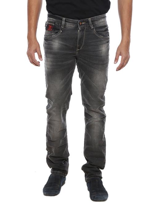black cotton washed jean - 12792517 - Very Small Image - 1