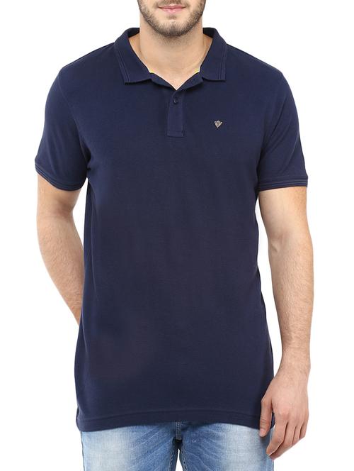 blue cotton t-shirt - 12792564 - Very Small Image - 1