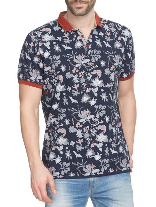 blue cotton tshirt - 12792588 - Very Small Image - 1