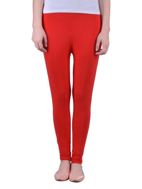 red cotton leggings - 12793315 - Very Small Image - 1