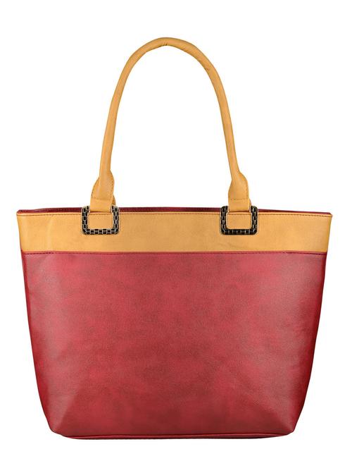 red leatherette handbag - 12793973 - Very Small Image - 1
