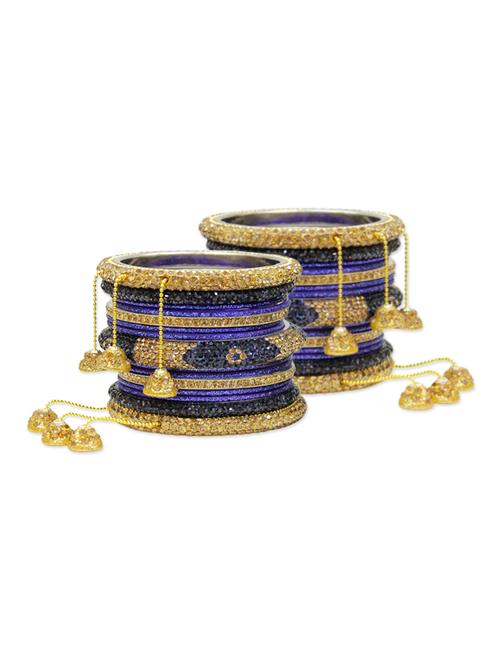 blue metal bangle - 12795291 - Very Small Image - 1