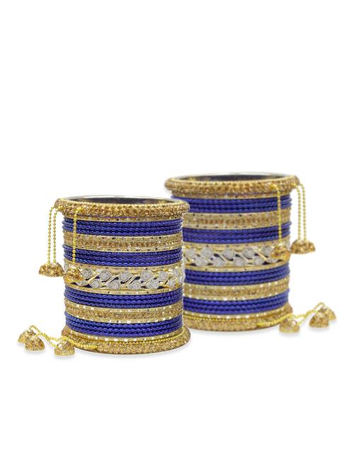 blue metal bangle - 12795577 - Very Small Image - 1
