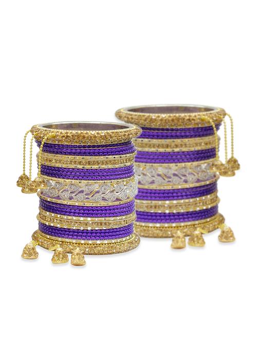 purple metal bangle - 12795582 - Very Small Image - 1