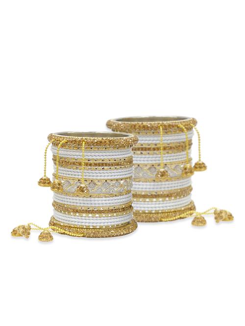 white metal bangle - 12795594 - Very Small Image - 1