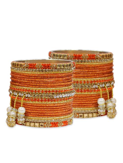orange metal bangle - 12795754 - Very Small Image - 1