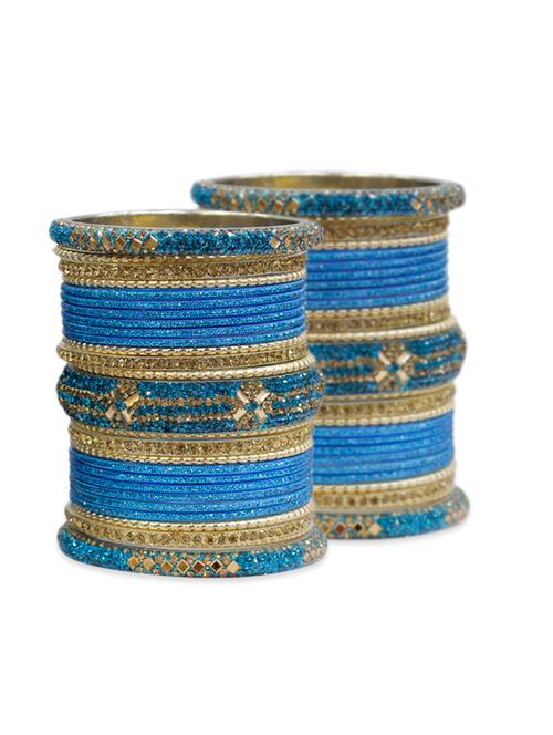 blue metal bangle - 12795782 - Very Small Image - 1