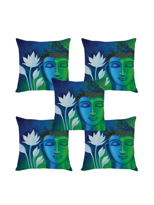 handloom hub digital print cushion cover-set of 5 - 12796133 - Very Small Image - 1